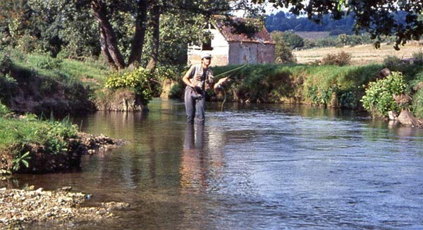 Touques, the most prolific Sea Trout river in France.
