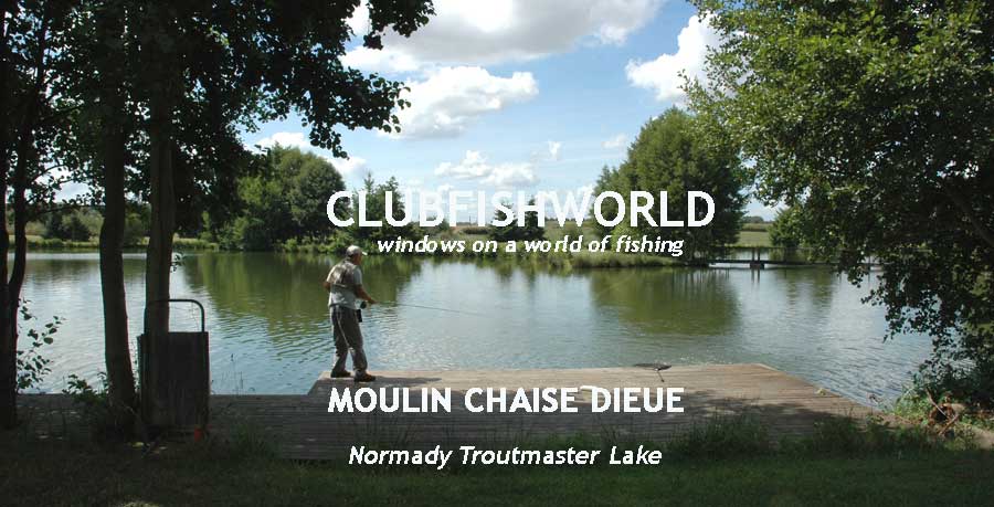 Lake trout fishing in Normandy … the Frogs are coming
