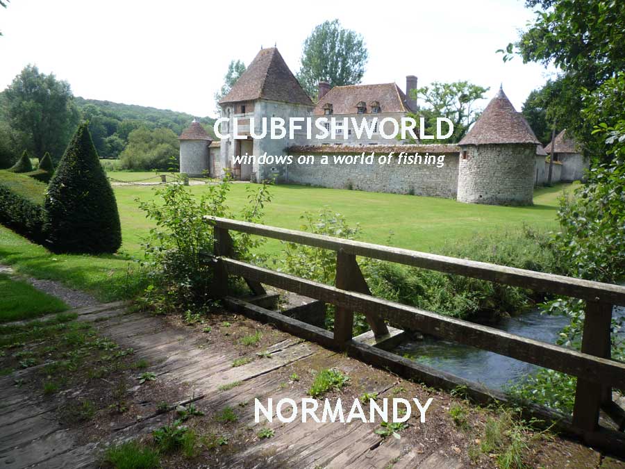 Manoir Malvoisine – fly fishing for trout and grayling in Normandy on the Andelle
